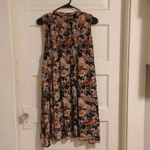 Floral Navy Short Dress Xhilaration Brand